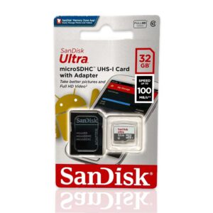 Tarjeta Memoria MicroSD 32GB Sandisk Ultra 100MBs