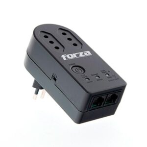 Protector de Voltaje FVP-1202N-A Zion Negro