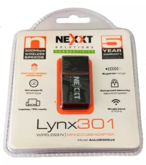 Adaptador USB Wi-fi Nano Lynx de 300Mbps Nexxt