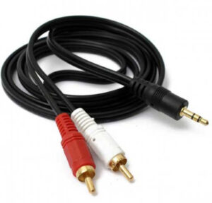 Cable RCA Audio y video a Miniplug 3.5