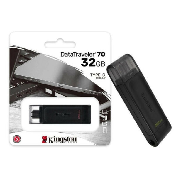 Pendrive 32gb Kingston DataTraveler 70 TIPO C