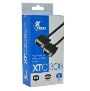 Cable VGA macho a macho XTC 308 1.8m