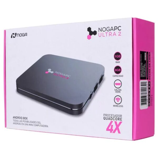 Conversor Smart TV-BOX NOGA PC ULTRA2 1GB RAM 8GB Android - Image 2