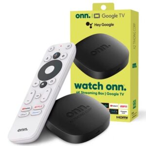 Onn Uhd Streaming 4k  Google Tv + control remoto de voz.