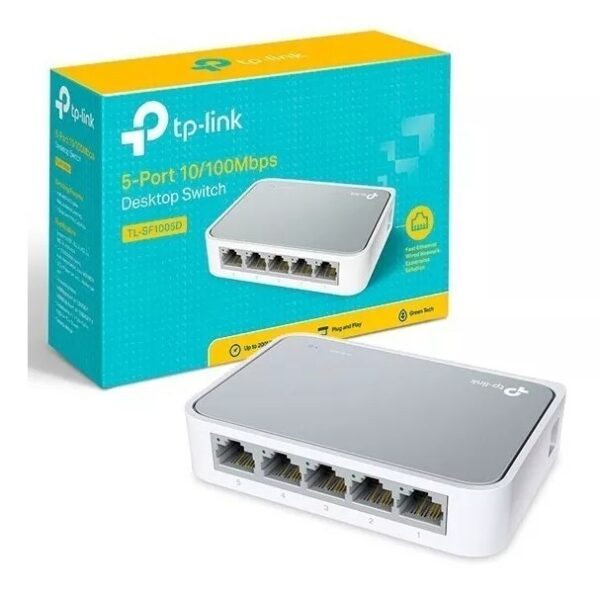Switch 5 Puertos Tp-link Tl-sf1005d