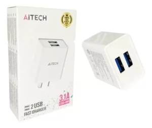 Cargador Aitech Pd25w 3.1a Carga rápida.
