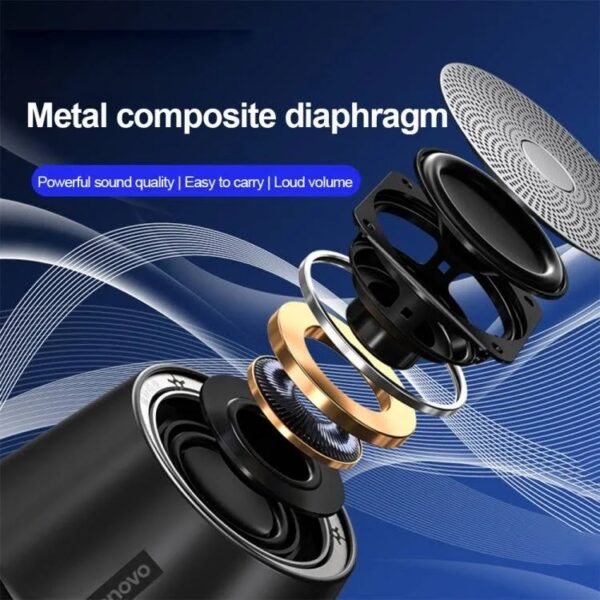 Altavoz Bluetooth de Lenovo K3 Pro Portable Hifi estéreo Bluetooth - Image 2