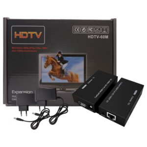 Hdmi Extensor 60 Metros Utp Cat5/6 Con Audio